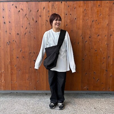 婦人 和紙混デニムパンツ ダークグレー | 無印良品